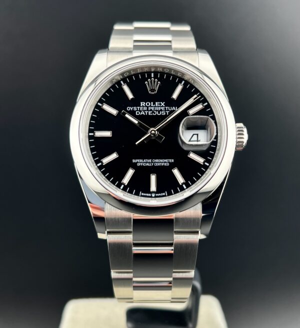 Rolex Datejust 36mm Nero Indici