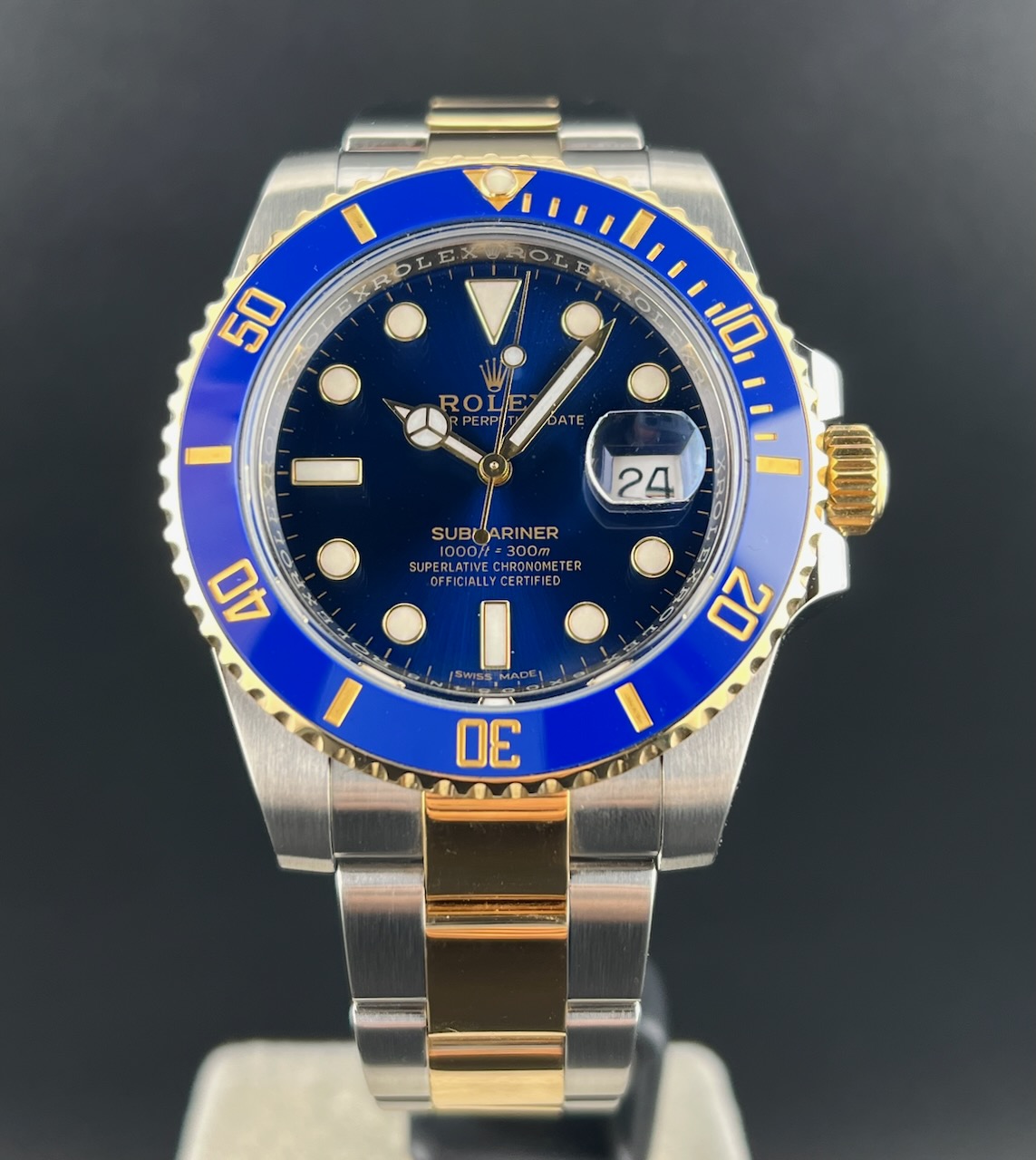 Acquista Rolex Submariner Acciaio e Oro Ceramica