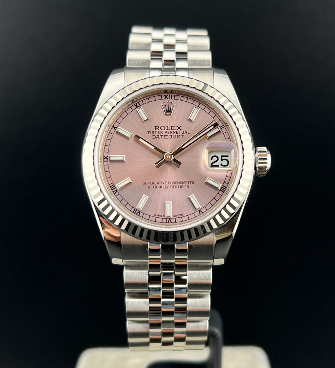 Rolex Datejust 31mm Rosa Indici Jubilee