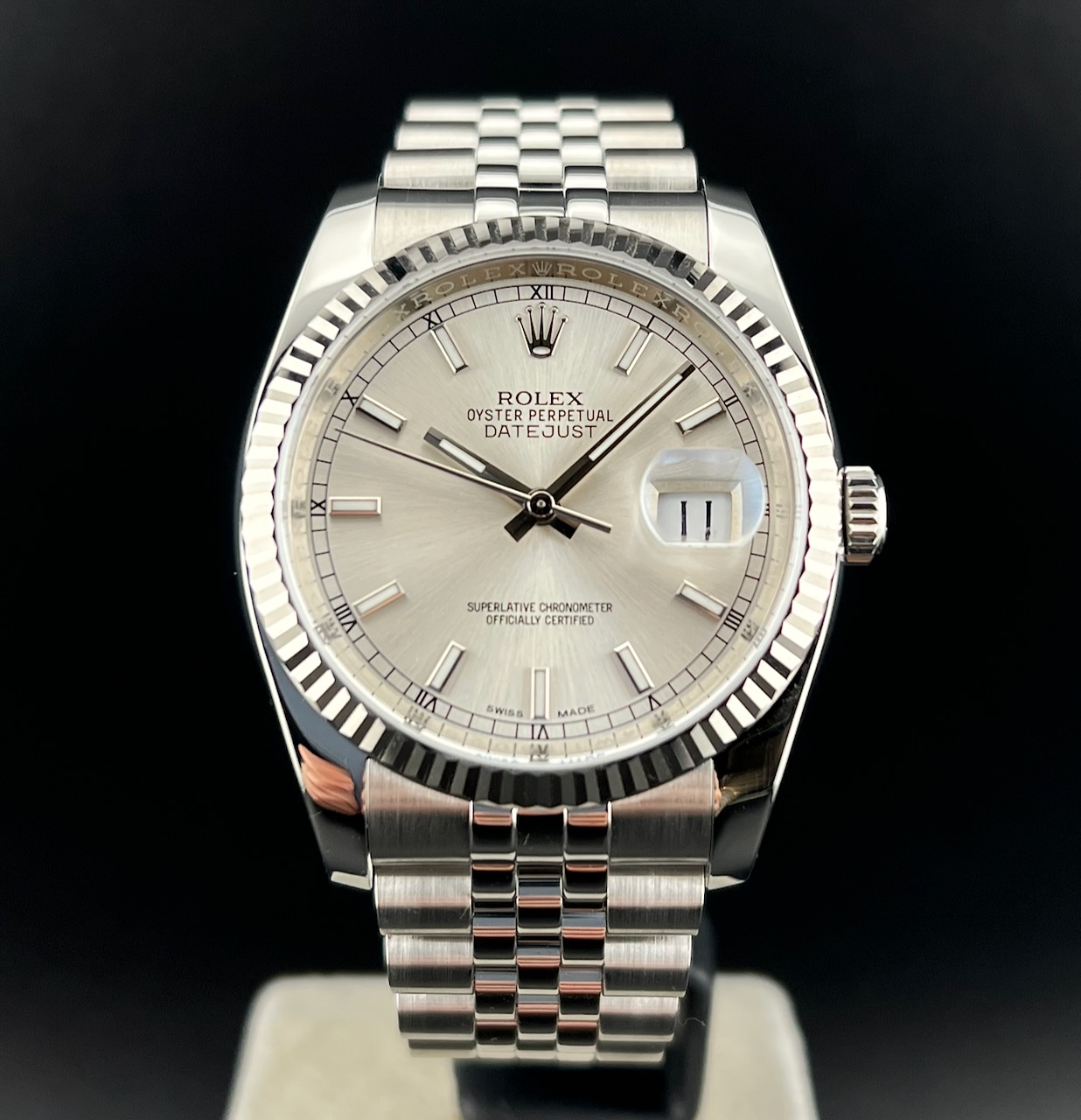 Acquista Rolex Datejust 36mm Silver Indici Jubilee