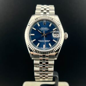 1 – 1 Rolex Datejust 31mm Blue Index Jubilee