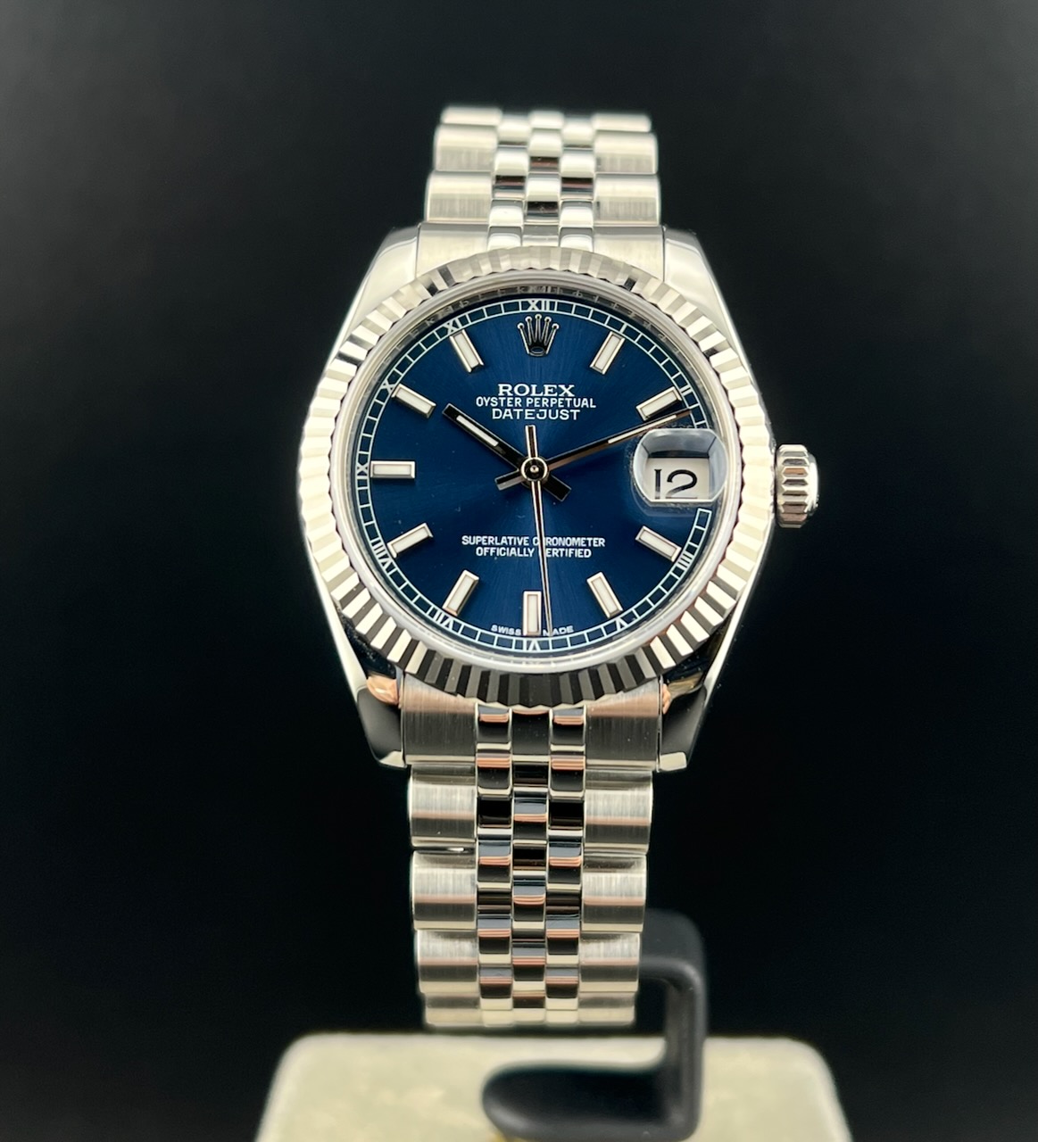 Rolex Datejust 31mm Blue Index Jubilee
