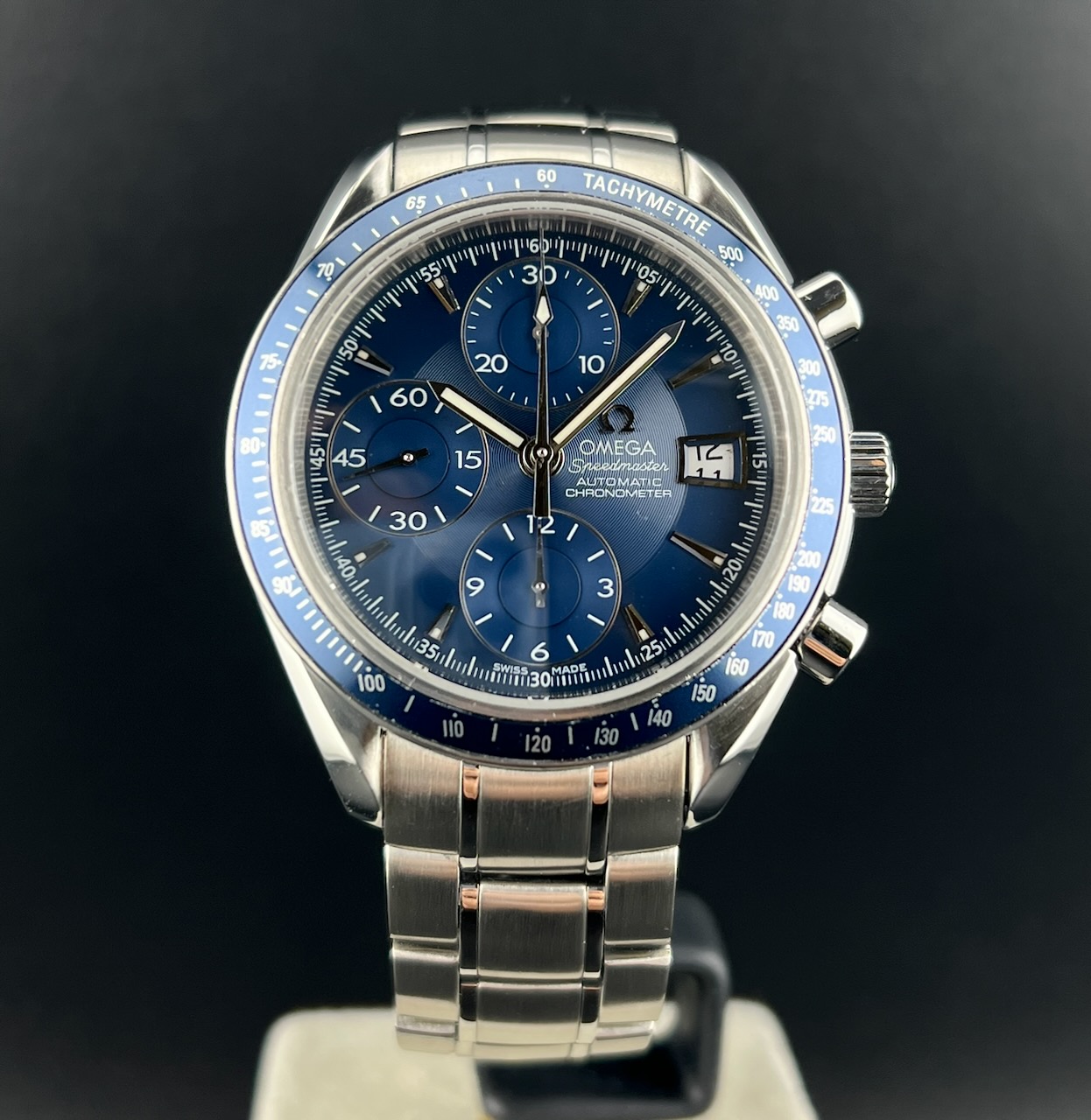 Omega Speedmaster Automatic Blu