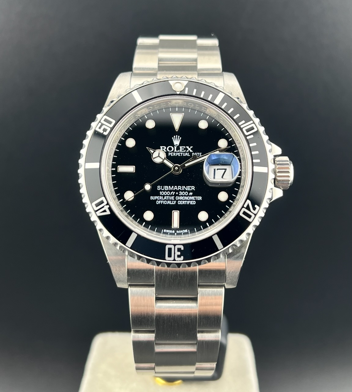 Rolex Submariner Data Referenza 16610