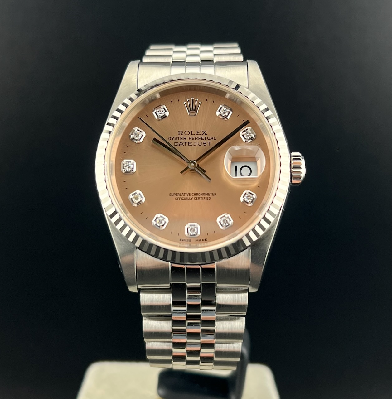 Rolex Datejust 36mm Rosa Brillanti