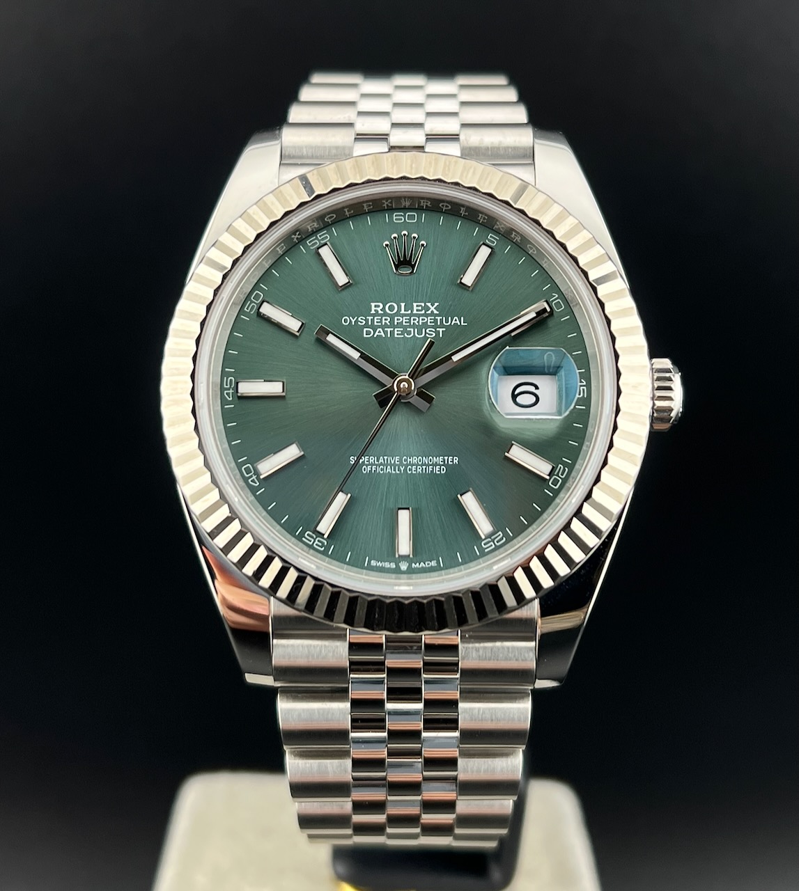 Rolex Datejust 41mm Jubilee Verde