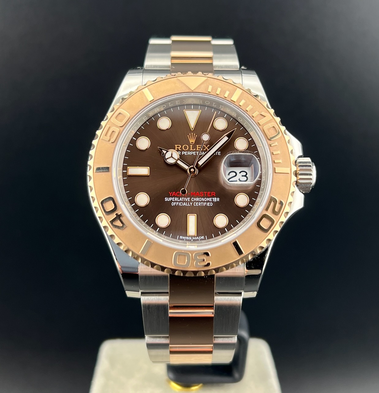 Rolex Yacht-Master 40mm Chocolate Acciaio & Oro Rosa