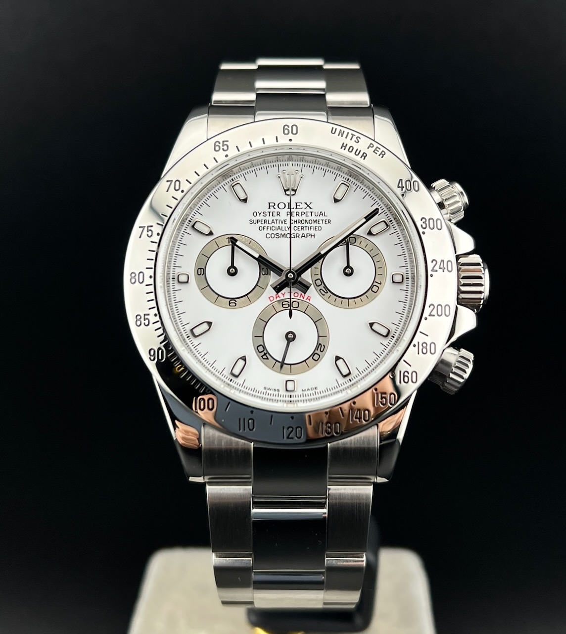 Rolex Daytona Acciaio Bianco APH