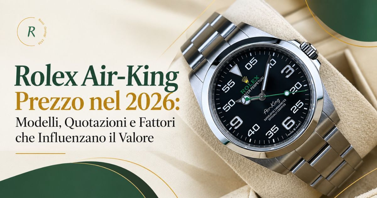 Rolex Air-King Prezzo nel 2026
